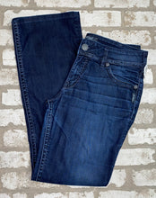 Load image into Gallery viewer, Silver Suki 17" Bootcut- (Size 31")
