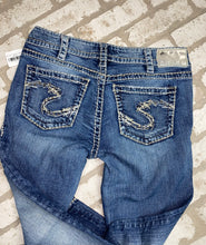 Load image into Gallery viewer, Silver Suki 17" Bootcut- (Size 30")
