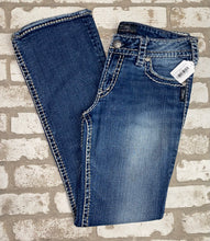 Load image into Gallery viewer, Silver Suki 17" Bootcut- (Size 30")
