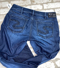 Load image into Gallery viewer, Silver Suki 17" Bootcut- (Size 31")
