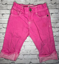Load image into Gallery viewer, Oshkosh: Pink Denim Kapri- 3T

