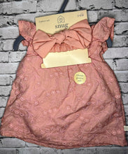 Load image into Gallery viewer, Snug: 3pc Mauve Dress Set- 3/6m NEW!
