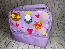 Load image into Gallery viewer, Fit + Fresh: Kitty Lunch Box - 9" x 8"
