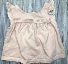 Load image into Gallery viewer, Janie &amp; Jack: Pink Ruffle Tank - 6/12m
