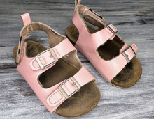 Load image into Gallery viewer, Carter's: Pink Panda Sandles- 9/12m
