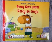Load image into Gallery viewer, 'Percy Gets Upset' Bilingual Book
