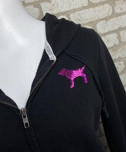 Load image into Gallery viewer, Love Pink Full Zip Hoodie- (XS)
