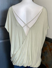 Load image into Gallery viewer, CY Sage Open Back Tee- (L)
